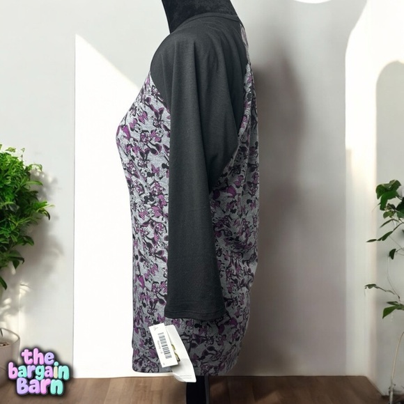 Lularoe x Disney NWT Women’s Minnie Mouse Randy Baseball 3/4 Sleeve T-Shirt (S) - Picture 3 of 4